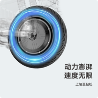 雅迪无界E30电动自行车悦享版电动车长续航通勤车 12Ah