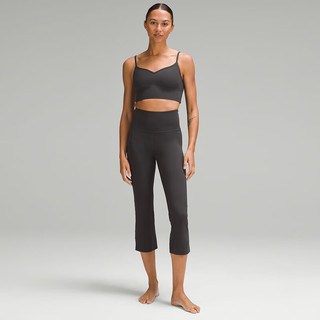 露露乐蒙lululemon丨Groove 女士超高腰中长微喇紧身裤 23