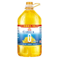 京东百亿补贴：金龙鱼 零反式脂肪压榨 葵花仁油6.18L