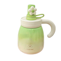 希乐保温杯316不锈钢水杯男女商务茶水分离泡茶杯户外车载直身杯