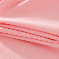 真维斯男童圆领短袖T恤上衣春夏季款简约英文图案印花宽松衣服T恤KD 黄色2400 130 cm