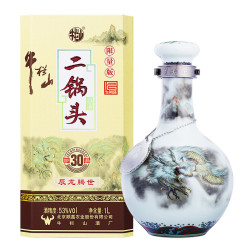 牛栏山 青龙珍品30 53%vol 清香型白酒 1L*1瓶 单瓶装