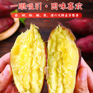 京地达海南澄迈桥头富硒地瓜净重5斤精品礼盒番薯新鲜蔬菜源头直发 5斤一级精品礼盒装