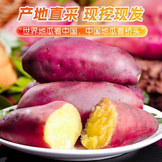 京地达海南澄迈桥头富硒地瓜净重5斤精品礼盒番薯新鲜蔬菜源头直发 5斤一级精品礼盒装