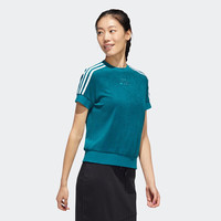 adidas阿迪达斯【京东奥莱】短袖女春季运动舒适时尚潮流百搭休闲短袖T恤HF7336