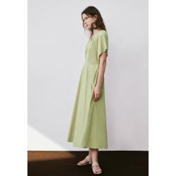 UR UR2024夏季女时尚优雅气质温柔风后拉链连衣裙UWH740040