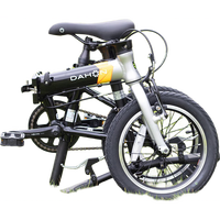 大行（DAHON）儿童越龄童车14寸铝合金男女学生小轮KAA411 灰黑