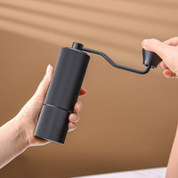 CLITON手摇磨豆机咖啡豆研磨机手磨手动咖啡机自动研磨粉奶泡器滤纸套装 【简易装】磨豆机手冲5件套