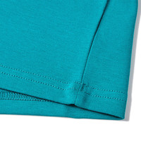 安德玛（Under Armour）女童夏季圆领短袖T恤百搭圆领透气潮T恤241201040 绿色 160cm 