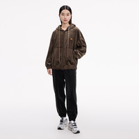 【播奥莱】播春百搭简约小众连帽抽绳外套女DDP4WD4995 S