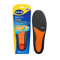 Dr.Scholl's 爽健 Scholl 舒尔 GelActiv 女士工作鞋垫,全天舒适工作,保持双脚清爽凉爽,减震舒适缓冲