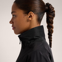 始祖鸟(ARC'TERYX) SOLANO JACKET 防风 女子 软壳夹克 BLACK/GRAPHITE/黑色/灰黑色 M