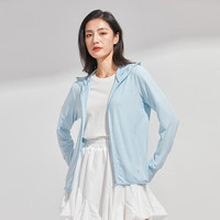 Simboo防晒衣女户外UPF50+轻薄防紫外线透气冰丝皮肤衣旅行防晒服男 KY9108S玉月兰-女 5XL