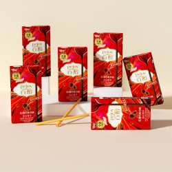格力高 百醇红酒巧克力味注心饼干48g*6盒