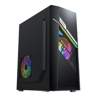 积至（EVESKY） 凌至 电脑机箱台式DIY电竞游戏水冷ATX大板背线机箱静音机箱USB3.0 凌至-黑色标准版