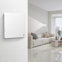 奶油风超薄开关插座面板墙壁16a一开五孔86型暗装家用290白