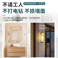 首力免钉胶玻璃胶强力胶防水防霉万能胶粘墙厨卫塑料木材瓷砖密封胶水 手挤型【MS透明120ml*10支】