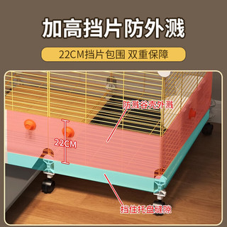 蔻丝鸟笼鹦鹉笼家用大号玄凤虎皮牡丹八哥珍珠养殖防溅洒豪华别墅