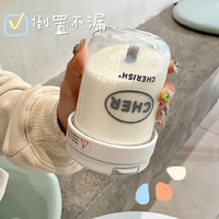 皇家洛克水杯大容量运动夏季女随手杯便携杯子男塑料茶杯透明水瓶 墨灰色