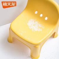 禧天龙家用加厚凳子椅子带靠背幼儿矮凳宝宝椅小板凳换鞋凳 创意凳子