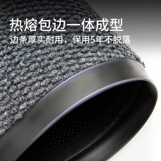 达特迈德（Datamind） 公司大门口地垫酒店进门迎宾别墅入户门垫办公室商用脚垫 菠萝纹红色【份量重上档次】 /每平