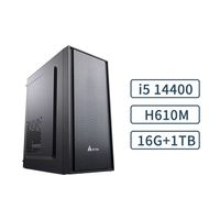 GIGABYTE技嘉i5 14400/12400/i3 12100商务办公游戏设计台式组装电脑主机