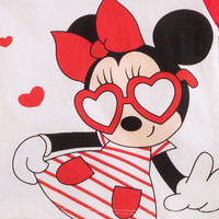 迪士尼 宝宝系列卡通舒适透气短袖