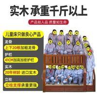 实木子母床双层上下床加粗加厚高低床多功能家用成人母子床儿童床