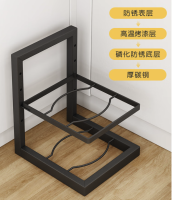 双层碳钢铁艺锅架