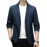 罗蒙(ROMON)西服男秋冬季西装外套男士商务修身单西上衣服男装