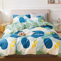 云瑾全棉被套单件纯棉斜纹被罩印花不掉色 幸运兰 被罩160*210cm单人 心雅