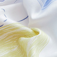 云瑾全棉被套单件纯棉斜纹被罩印花不掉色 花园蜜兔 被罩200*230cm双人