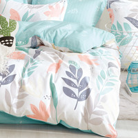 云瑾全棉被套单件纯棉斜纹被罩印花不掉色 那年夏天 被罩160*210cm单人