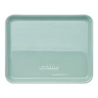 珐宝（staub）新中式茶具茶壶茶杯陶瓷家用办公泡茶壶喝茶杯功夫茶  旅行装小茶盘19*15cm