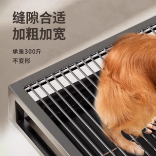 狗厕所大型犬特大号狗粪便自动清理狗狗防踩屎尿盆中型犬用品 【高承重】中号（适合20斤内）.