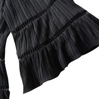 S.DEER圣迪奥女装新中式套装圆领流苏肌理宽松衬衫S24360401 本白/9B S/160