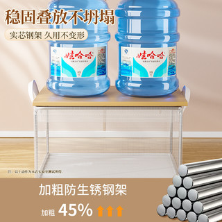 友纳 Youna8个装 衣服收纳箱家用放衣物裤子整理盒衣柜分层收纳储物框筐 【买一发四】中号带盖款-PVC防水材质【加粗钢架丨耐磨耐用丨双层加厚】