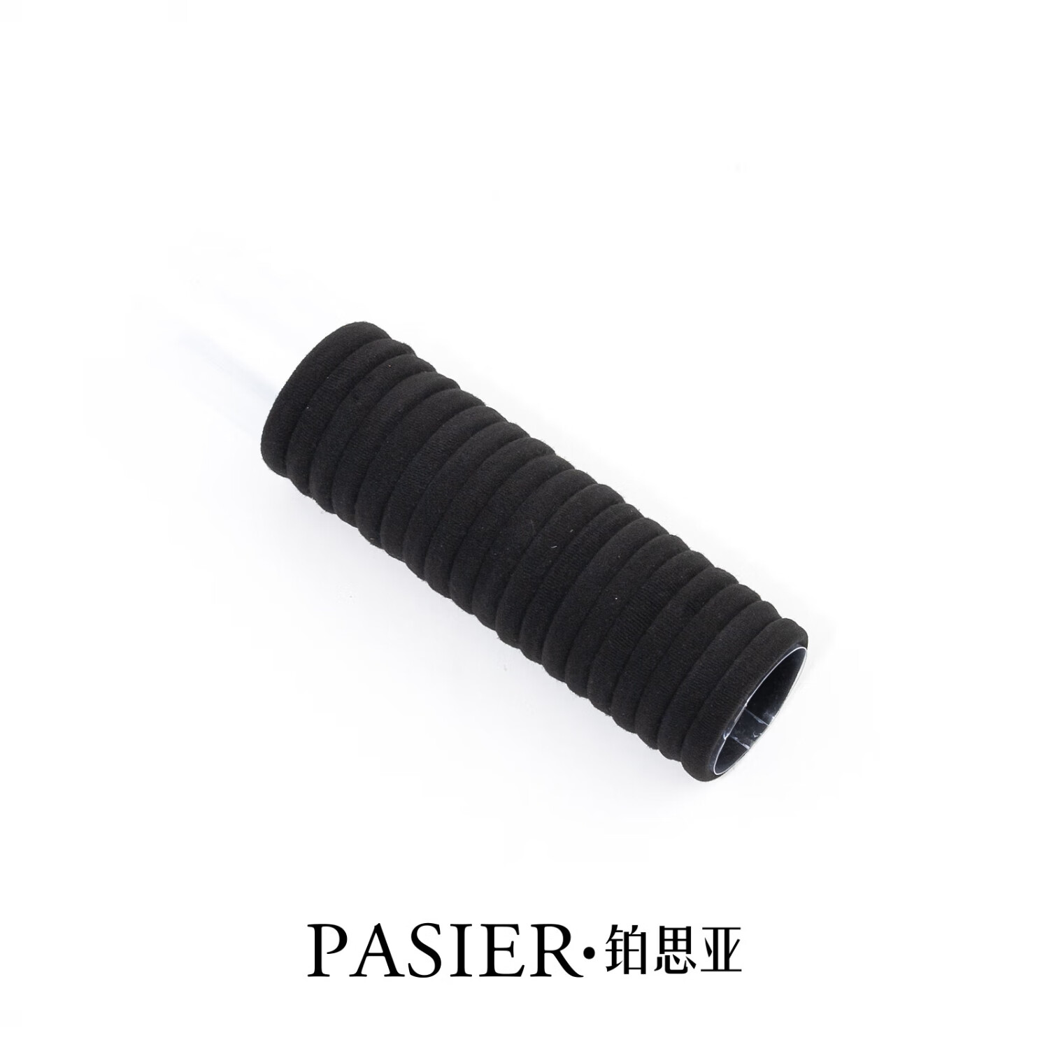 铂思亚日韩 黑色头绳20条装 高弹力耐用扎发简约马尾橡皮筋无痕盘发发绳 黑色发绳【20条装】