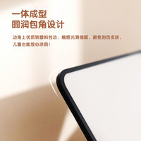 科密40x30cm桌面加厚小白板 磁铁吸附双面白板写字板小黑板支架式 家用办公手写板儿童画板CM30402