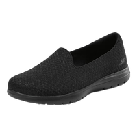 斯凯奇（Skechers）女鞋浅口单鞋轻质休闲鞋一脚蹬软底健步鞋平底散步鞋136408