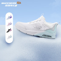 Skechers斯凯奇儿童风豹闪穿跑鞋网面透气运动懒人一脚蹬休闲鞋303969L