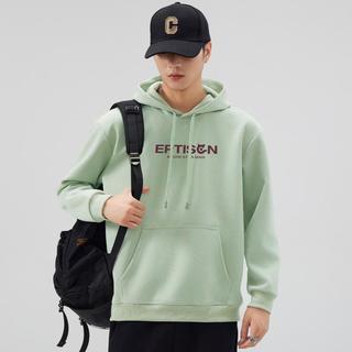春季男式连帽卫衣时尚百搭宽松运动休闲简约男式上衣