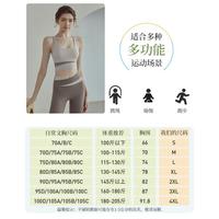 运动内衣女防震防下垂跑步高强度瑜伽服背心训练外穿文胸