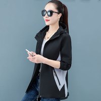 婉玫短外套女士加绒加厚宽松短款女装毛绒春秋冬款羊羔绒粉色外套 黑色不加绒 3XL145-160斤