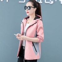 婉玫短外套女士加绒加厚宽松短款女装毛绒春秋冬款羊羔绒粉色外套 粉色不加绒 3XL145-160斤