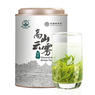 高山云雾2024年新茶春蕾江西老字号浓香绿茶非毛尖散茶罐装200g