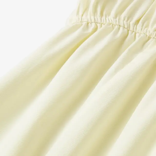 MM淡黄色时尚百搭连衣裙5E2190881