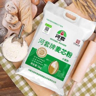 河套优品河套麦芯粉无添加通用高筋面粉多用途小麦粉烘焙原料