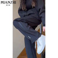 棉致美式三防暴雨冲锋裤女春秋季新款登山工装裤子休闲裤 黑色【K347不加绒高品质】 M 90-115斤