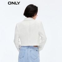 ONLY时尚百搭通勤纯色直筒长袖短款西服女|123208012 A06 糖汁SUGAR SWIZZLE 175/92A/XL
